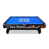 JD LOGO 7FT MDF  Pool Snooker Billiards Table Free Accessory - BLUE