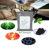 5Pcs 200g Air Purifying Bags Activated Bamboo Charcoal Bags for Home Car Shoes