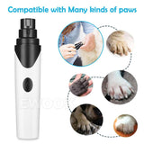 Pet Clippers Dog Cat Nail Claw Grooming Grinder Trimmer Electric Nail File