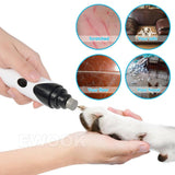 Pet Clippers Dog Cat Nail Claw Grooming Grinder Trimmer Electric Nail File
