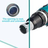 15PCS Diamond Drill Bit Set 6mm-50mm Tile Marble Glass Ceramic Hole Saw Drilling