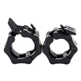 2/4PCS 50mm Barbell Clamp Collar Clip Olympic Weightlifting Lift Spring Lock