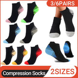 3x 6x Plantar Fasciitis Compression Socks Foot Sleeve Ankle Support Brace Achy
