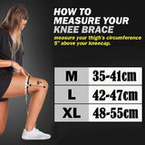 Aolikes� Knee Compression Sleeve Gym Sports Leg Brace Support Joint Pain Relief