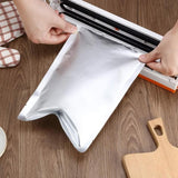 100PCS Mylar Foil Vacuum Food Storage Bags with Heat Seal