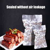 100PCS Mylar Foil Vacuum Food Storage Bags with Heat Seal