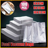 100PCS Mylar Foil Vacuum Food Storage Bags with Heat Seal