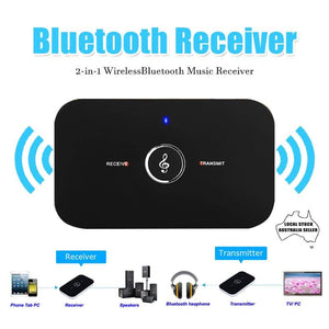 HIFI Wireless Bluetooth Audio Transmitter Receiver 3.5MM RCA Music 2 in1 AU