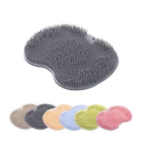 Foot Back Body Scrubber Massager Pad Shower Bath Exfoliating Brush Cleaning Mat