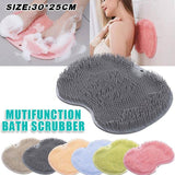 Foot Back Body Scrubber Massager Pad Shower Bath Exfoliating Brush Cleaning Mat