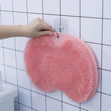 Foot Back Body Scrubber Massager Pad Shower Bath Exfoliating Brush Cleaning Mat