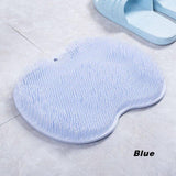 Foot Back Body Scrubber Massager Pad Shower Bath Exfoliating Brush Cleaning Mat