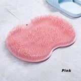 Foot Back Body Scrubber Massager Pad Shower Bath Exfoliating Brush Cleaning Mat