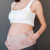 Pregnancy Belly Band Breathable Maternity Belt Back Pelvic Support Beige