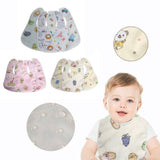 3X Baby Bibs Set Waterproof 100% Cotton Soft Kid Boy Girl Gift Adjustable 0-1yr