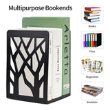 1 Pair Decorative Metal Bookends Heavy Duty Book Holder