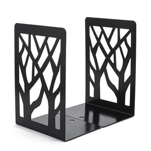 1 Pair Decorative Metal Bookends Heavy Duty Book Holder
