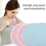 Bamboo Reusable Breast Pads Nursing Breastfeeding Plain Washable Pack of 8/16PCS