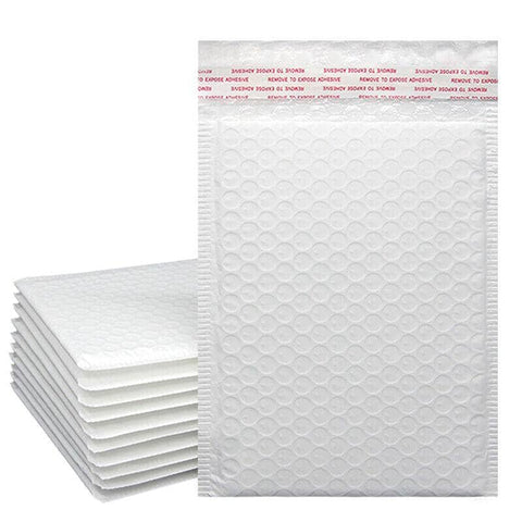 18*23cm Poly Bubble Mailers Envelope Padded Bag White Cushioned Satchel
