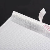 18*23cm Poly Bubble Mailers Envelope Padded Bag White Cushioned Satchel