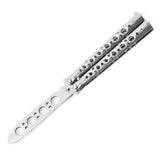 Csgo Rainbow Butterfly Knife Metal Folding Practice Trainer Training Tool