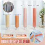 Long Pole Candle Mold Plastic Pillar Candle Making DIY Candle Mould Supplies