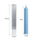 Long Pole Candle Mold Plastic Pillar Candle Making DIY Candle Mould Supplies