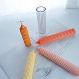 Long Pole Candle Mold Plastic Pillar Candle Making DIY Candle Mould Supplies