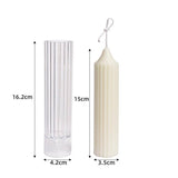 Long Pole Candle Mold Plastic Pillar Candle Making DIY Candle Mould Supplies