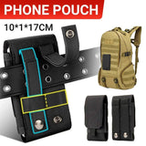 Universal Outdoor Tactical Mobile Phone Pouch Holster Case Bag Hook Holder Belt