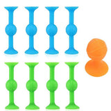 9x Pop Sucker Darts Throwing Family Interactive Toy Trickshot Stick Table Game