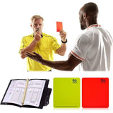 New Sport Football Soccer Referee Wallet Notebook with Red Card and Yellow Card