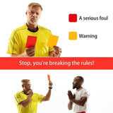 New Sport Football Soccer Referee Wallet Notebook with Red Card and Yellow Card