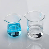 7PCS/Set Low Form Glass Beaker 5ml-250ml Borosilicate Measuring Lab Glassware