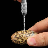 Precision Pin Vise Hand Drill Set Of 10 Pieces Rotary Tools For Models Hobby DIY