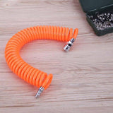 6m Coil Air Compressor Hose Recoil Hose 5mm x 8mm PU with Nitto Style Fittings