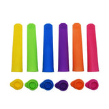 8PCS Silicone Ice Block Moulds/Ice Cream Molds/Icy Pole Jelly Pop Popsicle Maker