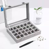 Velvet Earring Jewelry Display Hanger Organizer Box Holder Storage Case Au Stock