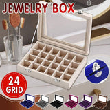 Velvet Earring Jewelry Display Hanger Organizer Box Holder Storage Case Au Stock