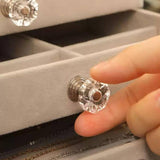 3Tier Acrylic Jewelry Organizer Box Display Drawer Case Earring Necklace Storage