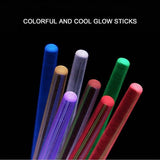 Chopsticks Light Up LED Glowing Light Saber Chop Sticks Reusable Lightup Gifts