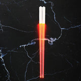 Chopsticks Light Up LED Glowing Light Saber Chop Sticks Reusable Lightup Gifts