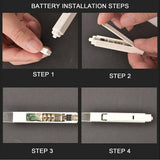 Chopsticks Light Up LED Glowing Light Saber Chop Sticks Reusable Lightup Gifts