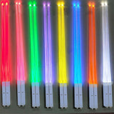Chopsticks Light Up LED Glowing Light Saber Chop Sticks Reusable Lightup Gifts