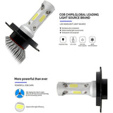 H4 9003 2000W 300000LM LED Headlight kit Lamp Bulbs Globes High Low Beam Upgrade