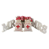 10x Rustic Muslin Hangover Recovery Bags for Hens & Engagement Parties