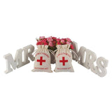 10x Rustic Muslin Hangover Recovery Bags for Hens & Engagement Parties