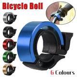 New Mountain Bike Bell O Shape Slim Style for adults and kids bikes many colours