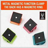 16 Magnetic Clips Fridge Strong Magnet Metal Clamp Note Photo Hanger Holder Hook