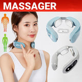 Shoulder Massager Neck Acupoints  Device Relief Heat EMS Massage Lymphatic AU